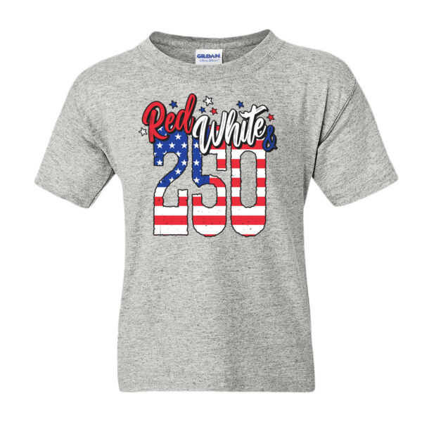 H2T 4th of July 2026 Logo 1 - DryBlend® Youth T-Shirt Thumbnail