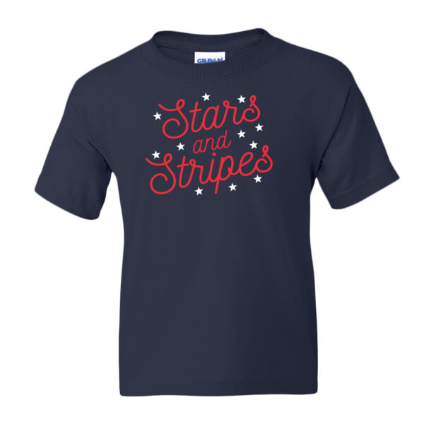 H2T 4th of July 2026 Logo 2 - DryBlend® Youth T-Shirt Thumbnail