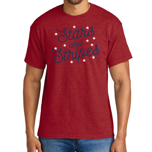 H2T 4th of July 2026 Logo 2 - DryBlend ® 50 Cotton/50 Poly T Shirt Thumbnail