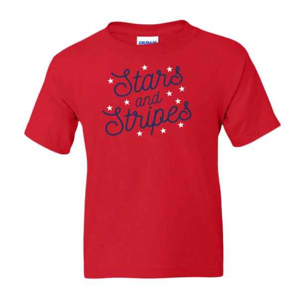 H2T 4th of July 2026 Logo 2 - DryBlend® Youth T-Shirt Thumbnail