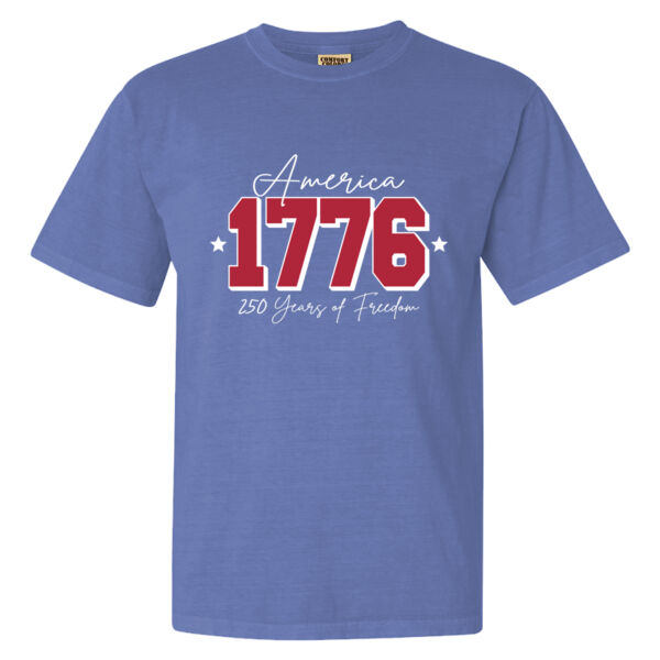 H2T 4th of July 2026 Logo 3 - Garment-Dyed Heavyweight T-Shirt Thumbnail