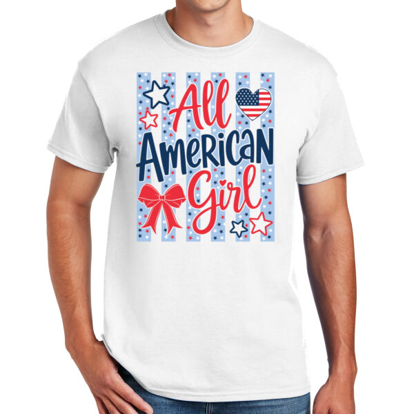 H2T 4th of July 2026 Logo 4 - DryBlend ® 50 Cotton/50 Poly T Shirt Thumbnail