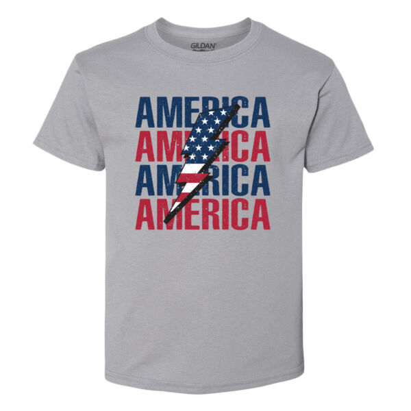 H2T 4th of July 2026 Logo 5 - DryBlend® Youth T-Shirt Thumbnail