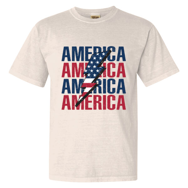 H2T 4th of July 2026 Logo 5 - Garment-Dyed Heavyweight T-Shirt Thumbnail