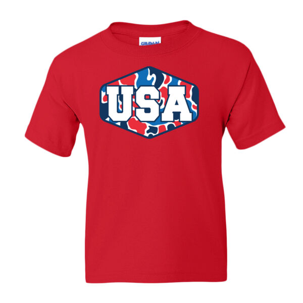 H2T 4th of July 2026 Logo 6 - DryBlend® Youth T-Shirt Thumbnail