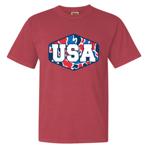 H2T 4th of July 2026 Logo 6 - Garment-Dyed Heavyweight T-Shirt Thumbnail