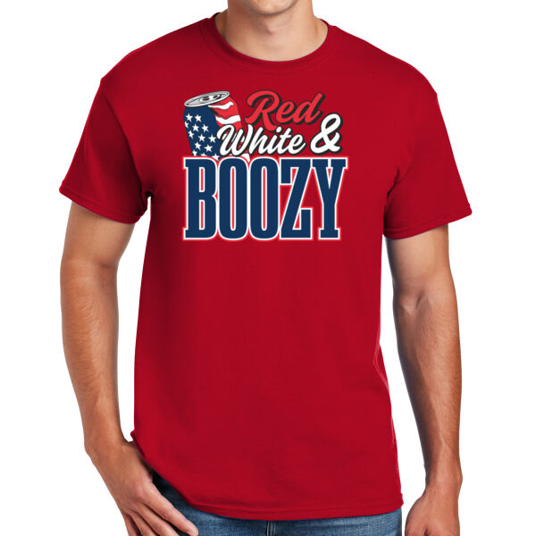H2T 4th of July 2026 Logo 7 - DryBlend ® 50 Cotton/50 Poly T Shirt Thumbnail