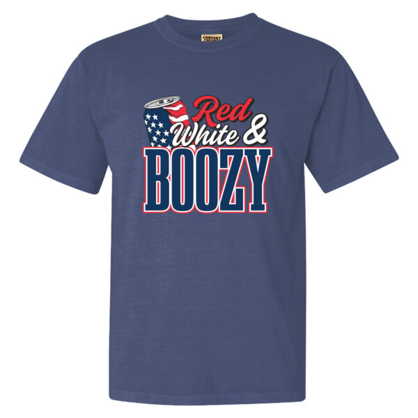 H2T 4th of July 2026 Logo 7 - Garment-Dyed Heavyweight T-Shirt Thumbnail