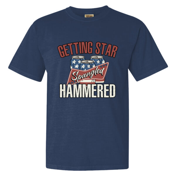 H2T 4th of July 2026 Logo 8 - Garment-Dyed Heavyweight T-Shirt Thumbnail